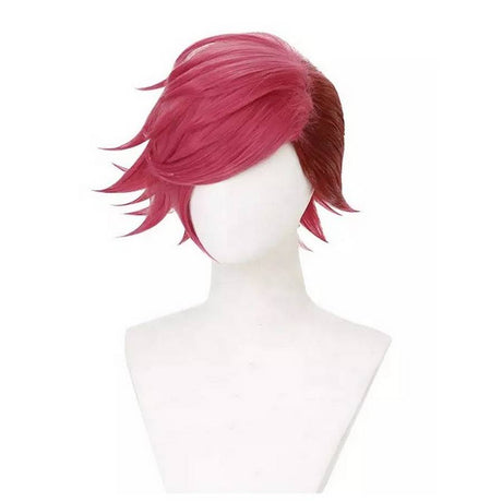 Short pink Legends cosplay wig