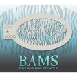 BAM 3009 Bad Ass Mini Stencil