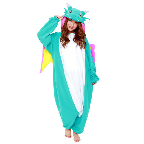 DRAGON - BLUE Kigurumi onesie- adult