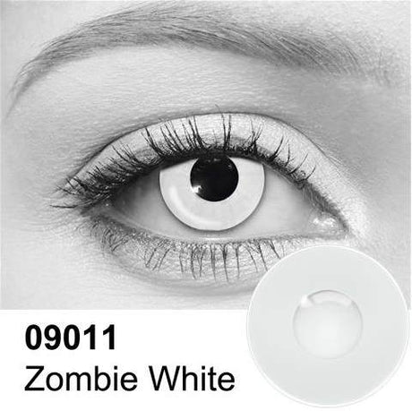 Zombie White Cosplay Contact Lenses - 09011