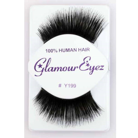 Glamour Eyelashes Black Y199- Black