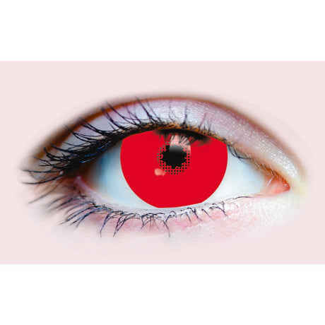 Red Mini Sclera Cosplay Contact LENSES- Red