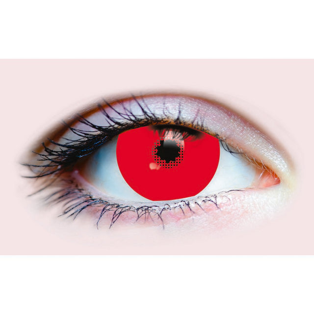 Red Mini Sclera Cosplay Contact LENSES- Red