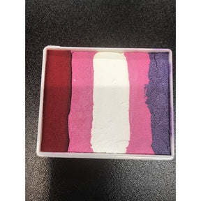 Diamond FX Split Cakes- Rainbow Cakes 50g Red Velvet
