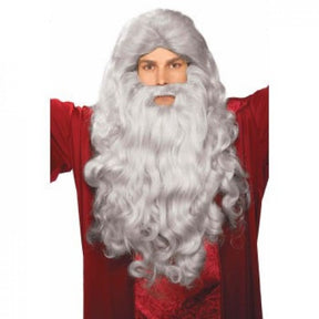 MOSES WIG & BEARD Grey