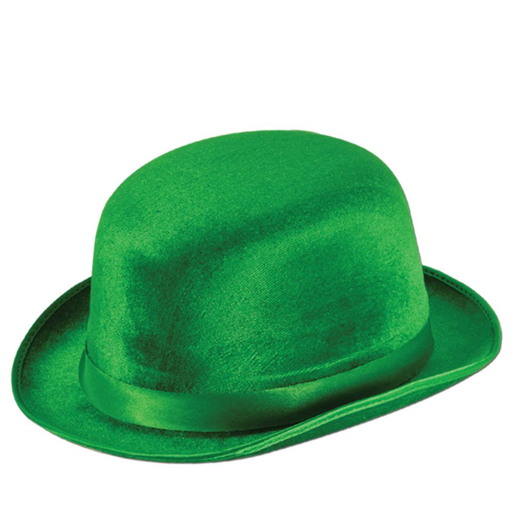 Dura-Form Vel-Felt DERBY Hat St. Patrick - Green