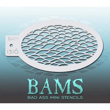 BAM 1316 Bad Ass Mini Stencil
