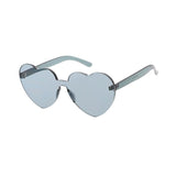 Plastic Heart Color glasses- Assorted