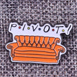 Pivot Brooch Vintage Sofa Enamel  Pin