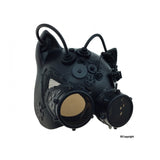 Steampunk Catwoman mask with goggles