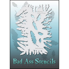 6037 Plucked Bad ass stencil
