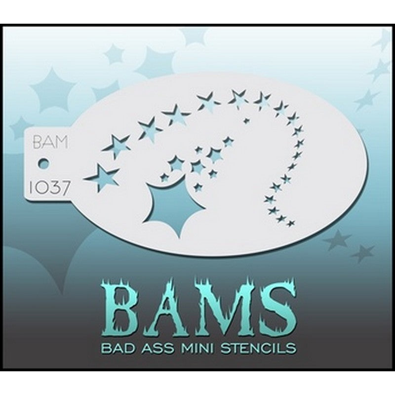 Istencils Stars 1037 mini Bad ass stencil