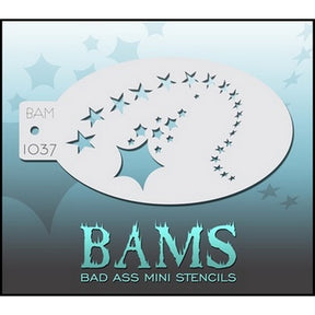 Istencils Stars 1037 mini Bad ass stencil