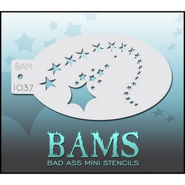 Istencils Stars 1037 mini Bad ass stencil