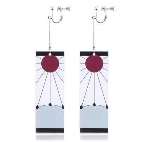 Demon killer earrings Cosplay