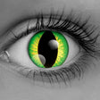 Creepers Contact Lenses Green - Reptile