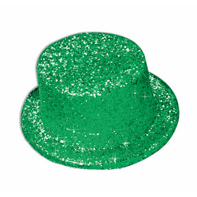 Glitter TOP HAT - Green