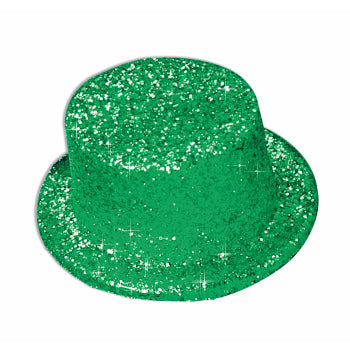 Glitter TOP HAT - Green