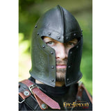 Barbuta Helmet, Dark - Medium