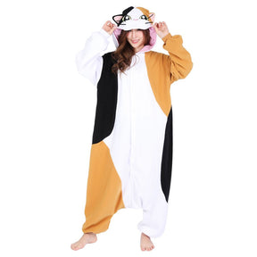 Calico Cat Kigurumi onesie - adult