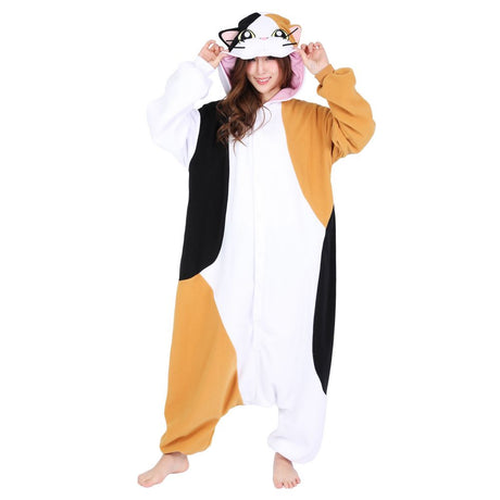 Calico Cat Kigurumi onesie - adult