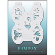 BAM-PAX BABP 3024 Bad Ass Stencil - Haunted Halloween