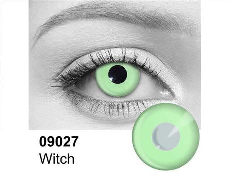 Witch Green Contact Lenses 09.027
