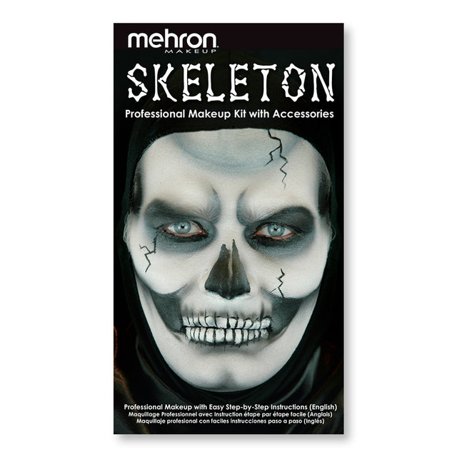 Mehron Character Makeup Kit - Skeleton