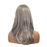 Grey mixed lolita wig