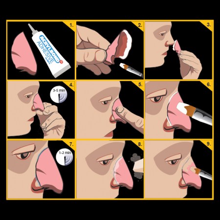 Witch Nose prosthetic- Black Label Latex
