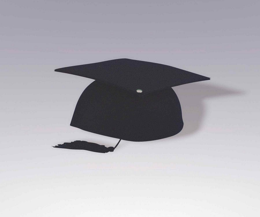 Graduation CAP Hat - Black