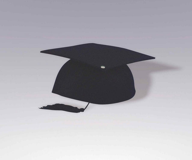 Graduation CAP Hat - Black