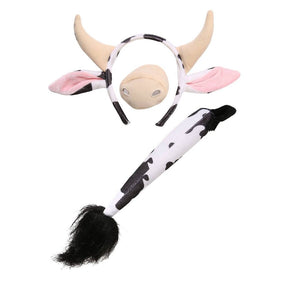 Cow Ears and Tail Set