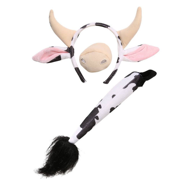 Cow Ears and Tail Set