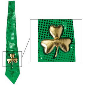 ST PATRICK Jumbo neck Tie green