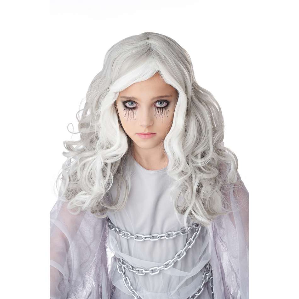 Ghost Wig Glow In the Dark - Child