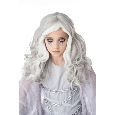 Ghost Wig Glow In the Dark - Child