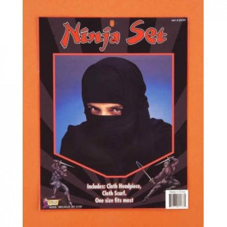 NINJA Hood- Black