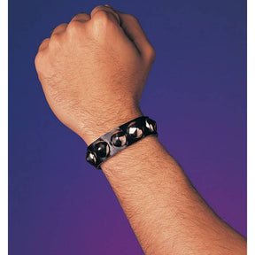 Single Studded WRISTBAND 70- Black