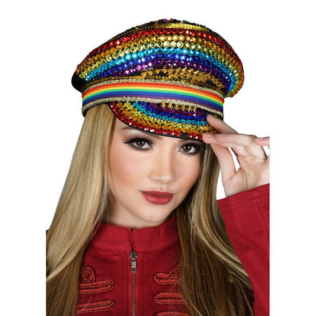 Gems officer HAT -Rainbow